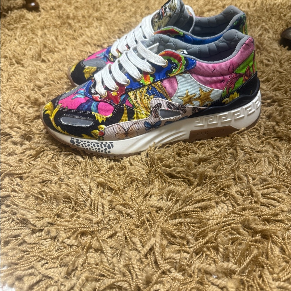 Colorful Versace sneakers